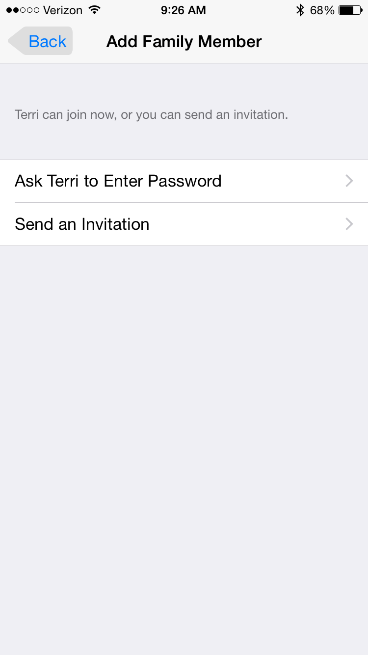 Tip of the Day How to Send and Accept Family Sharing Invitations